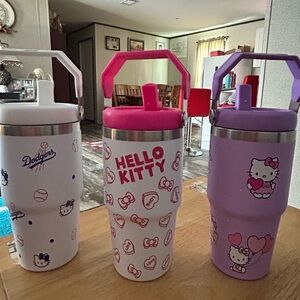 Stanley Kids Tumblers - White, Pink, Purple